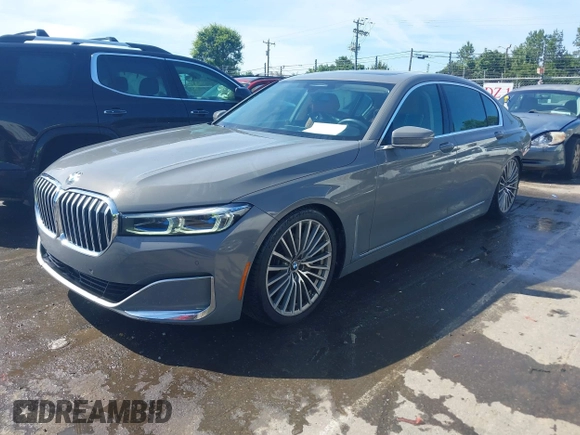 2020 BMW 7 Series 740i xDrive with VIN WBA7T4C04LGF97187, listed as a IAAI auction lot 42505343 with 70,709 mi miles and . Bid and sale history available at DreamBid. Image 18.
