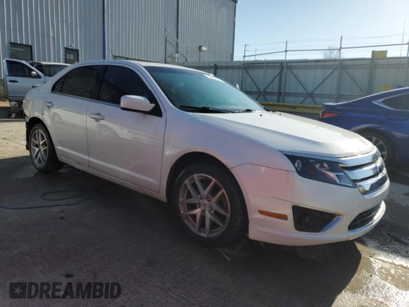 2012 Ford Fusion SEL with VIN 3FAHP0JG4CR185772, listed as a Copart auction lot 53104705 with 78,972 mi miles and Salvage Title. Bid and sale history available at carsss.com. Image 4.