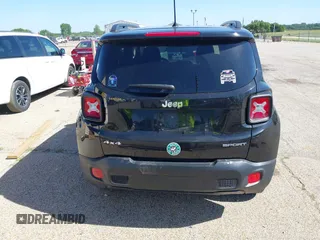 2017 Jeep Renegade Sport with VIN ZACCJBAB3HPF99343, listed as a IAAI auction lot 39594083 with 85,446 mi miles and . Bid and sale history available at carsss.com. Image 17.