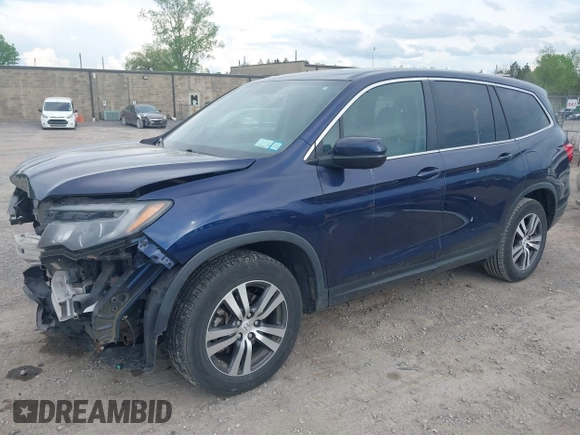 2016 Honda Pilot EX-L with VIN 5FNYF6H56GB073535, listed as a IAAI auction lot 42278814 with 111,156 mi miles and . Bid and sale history available at DreamBid. Image 18.