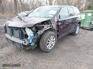 2018 Chevrolet Traverse LT Cloth with VIN 1GNEVGKW7JJ269861, listed as a IAAI auction lot 41954534 with 96,022 mi miles. Bid and sale history available at carsss.com. Image 19.
