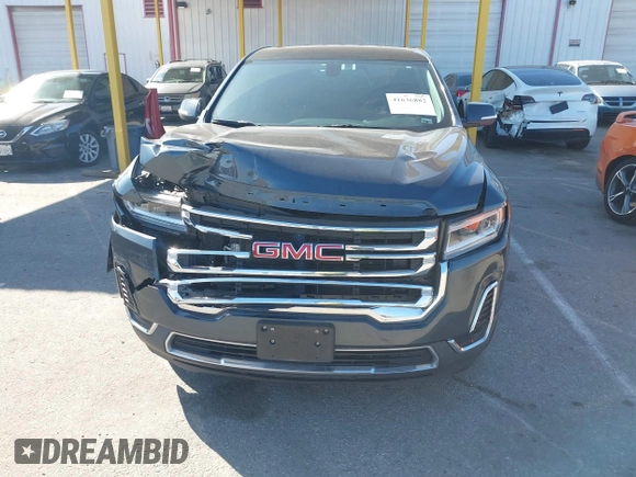 2020 GMC Acadia SLE with VIN 1GKKNKLA8LZ225930, listed as a IAAI auction lot 41636882 with 74,140 mi miles and . Bid and sale history available at carsss.com. Image 12.