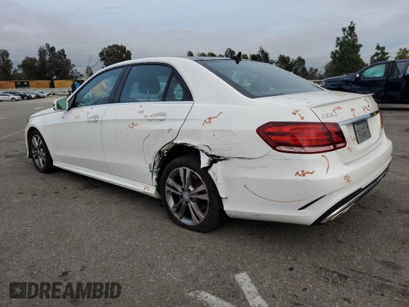 2014 Mercedes-Benz E-Class E 250 BlueTEC Luxury with VIN WDDHF0EB9EA943376, listed as a Copart auction lot 82695654 with 185,193 mi miles and Salvage Title. Bid and sale history available at carsss.com. Image 2.