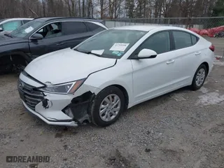 2019 Hyundai Elantra SE with VIN 5NPD74LF6KH445725, listed as a IAAI auction lot 41715328 with 48,062 mi miles. Bid and sale history available at carsss.com. Image 2.