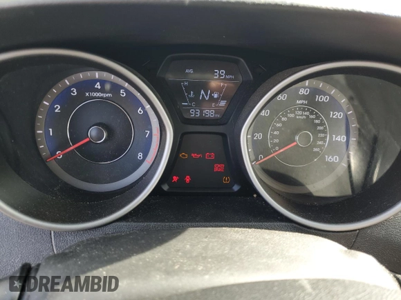 2014 Hyundai Elantra z VIN KMHDH6AH8EU028691, wystawiony jako Copart lot #57081515 z przebiegiem 93 198 mil mil oraz Szkoda całkowita • Salvage title. Historia ofert i sprzedaży dostępna na DreamBid. Obrazek 9.