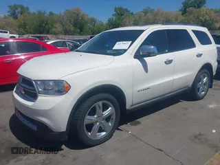 2012 Dodge Durango Citadel with VIN 1C4SDJET0CC100625, listed as a IAAI auction lot 42170821 with 130,866 mi miles and . Bid and sale history available at DreamBid. Image 2.