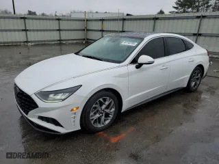 2020 Hyundai Sonata SEL with VIN 5NPEF4JAXLH032822, listed as a Copart auction lot 44740705 with 76,517 mi miles and Salvage Title. Bid and sale history available at carsss.com. Image 1.