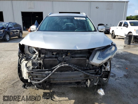 2017 Nissan Rogue S with VIN KNMAT2MT3HP551702, listed as a Copart auction lot 54748415 with 104,122 mi miles and Salvage Title. Bid and sale history available at carsss.com. Image 5.