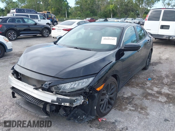 2020 Honda Civic Si with VIN 2HGFC1E50LH702493, listed as a IAAI auction lot 40609245 with 62,660 mi miles and . Bid and sale history available at DreamBid. Image 17.