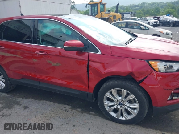 2022 Ford Edge Titanium with VIN 2FMPK4K94NBA43561, listed as a IAAI auction lot 42445617 with 44,029 mi miles and . Bid and sale history available at DreamBid. Image 6.