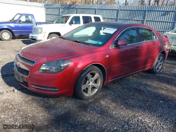 2008 Chevrolet Malibu LT w/2LT with VIN 1G1ZJ57B58F270626, listed as a IAAI auction lot 41646212 with 224,562 mi miles. Bid and sale history available at carsss.com. Image 2.