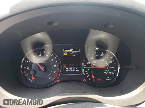 2019 Subaru WRX с VIN JF1VA1A68K9812260, выставлен на аукционе Copart как лот 59978955 с пробегом 52 281 миль миль и Списание • Salvage title. История ставок и продаж доступна на DreamBid. Изображение 9.
