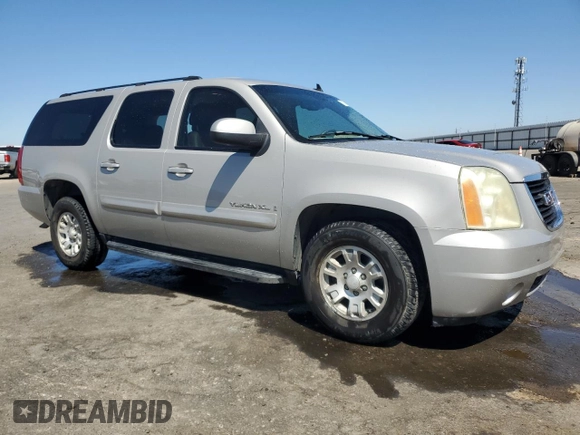 2007 GMC Yukon XL SLT with VIN 1GKFC16J47J244377, listed as a Copart auction lot 71274824 with 156,806 mi miles and Salvage Title. Bid and sale history available at carsss.com. Image 4.