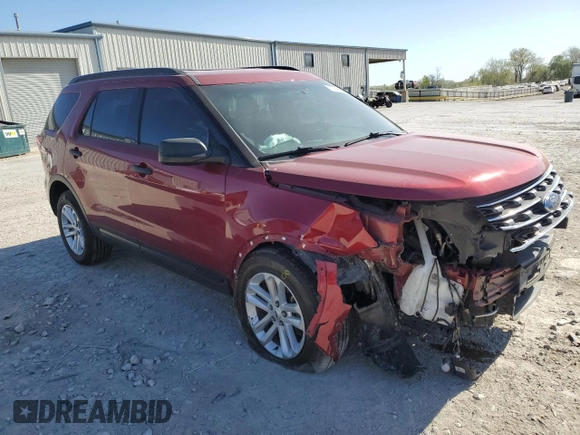 2017 Ford Explorer with VIN 1FM5K7B84HGB62661, listed as a Copart auction lot 53050855 with 106,320 mi miles and Salvage title. Bid and sale history available at DreamBid. Image 4.