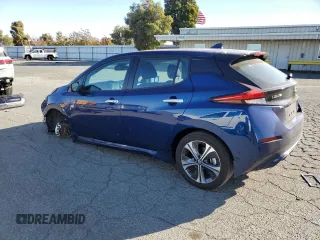 2021 Nissan LEAF SV Plus with VIN 1N4BZ1CV3MC551268, listed as a Copart auction lot 79765144 with 39,592 mi miles and Salvage title. Bid and sale history available at DreamBid. Image 2.