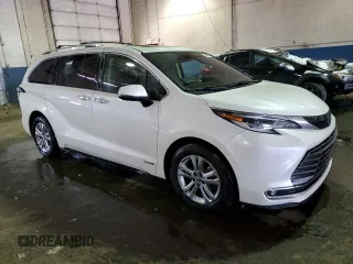 2021 Toyota Sienna Limited with VIN 5TDESKFC8MS002515, listed as a Copart auction lot 45865525 with 73,290 mi miles and Clean Title. Bid and sale history available at DreamBid. Image 4.