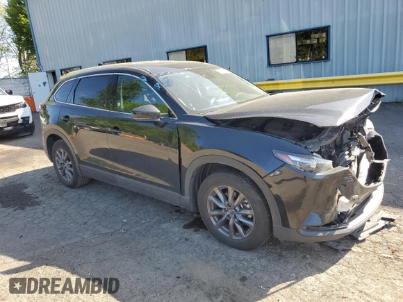 2023 Mazda CX-9 Touring with VIN JM3TCBCY0P0656475, listed as a Copart auction lot 56381365 with 49,716 mi miles and Non repairable. Bid and sale history available at DreamBid. Image 4.