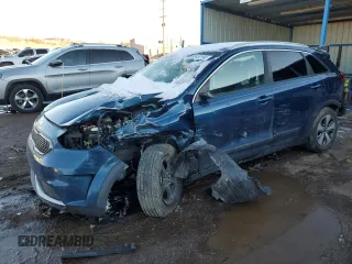 2018 Kia Niro FE with VIN KNDCB3LC2J5210022, listed as a Copart auction lot 82453194 with 80,547 mi miles and Salvage Title. Bid and sale history available at carsss.com. Image 1.