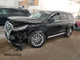 2020 Hyundai Palisade Limited with VIN KM8R5DHE2LU072486, listed as a Copart auction lot 56945625 with 80,040 mi miles and Salvage title. Bid and sale history available at DreamBid. Image 1.