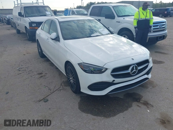 2024 Mercedes-Benz C 300 with VIN W1KAF4GB5RR155207, listed as a IAAI auction lot 41169439 with Not Provided miles and . Bid and sale history available at DreamBid. Image 1.