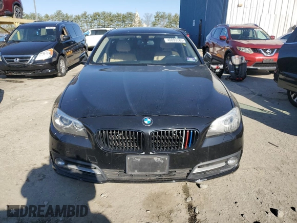 2015 BMW 5 Series 528i xDrive with VIN WBA5A7C53FG142911, listed as a Copart auction lot 49093285 with Not Provided miles and Salvage Title. Bid and sale history available at carsss.com. Image 5.