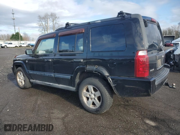 2006 Jeep Commander with VIN 1J8HG48N26C192396, listed as a Copart auction lot 48846325 with 242,544 mi miles and Salvage title. Bid and sale history available at DreamBid. Image 2.