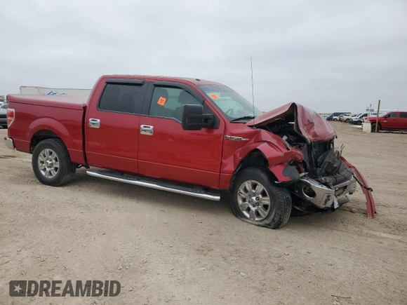 2012 Ford F-150 XL with VIN 1FTFW1CFXCKE33459, listed as a Copart auction lot 45976875 with 0 mi miles and Salvage Title. Bid and sale history available at carsss.com. Image 4.