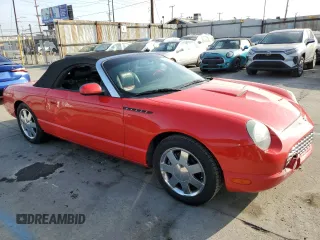2002 Ford Thunderbird Hardtop Premium with VIN 1FAHP60A42Y106326, listed as a Copart auction lot 86580974 with Not Provided miles and Salvage Title. Bid and sale history available at DreamBid. Image 4.