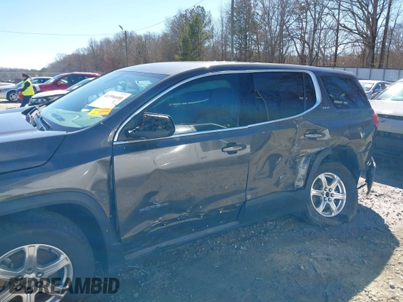 2019 GMC Acadia SLE with VIN 1GKKNKLA1KZ199136, listed as a IAAI auction lot 41596600 with 140,599 mi miles. Bid and sale history available at carsss.com. Image 6.