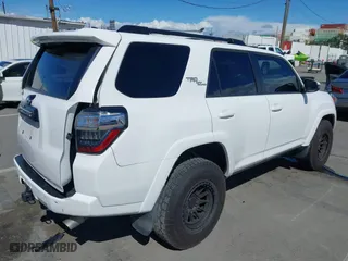 2019 Toyota 4Runner SR5 with VIN JTEBU5JR1K5730492, listed as a IAAI auction lot 41802657 with 60,952 mi miles. Bid and sale history available at carsss.com. Image 4.