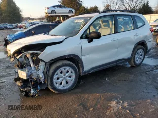 2021 Subaru Forester with VIN JF2SKADC4MH444763, listed as a Copart auction lot 42587325 with 72,668 mi miles and Salvage Title. Bid and sale history available at carsss.com. Image 1.