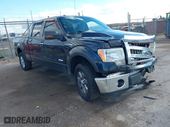 2013 Ford F-150 XL with VIN 1FTFW1ET0DFB39467, listed as a IAAI auction lot 40770557 with 166,779 mi miles and . Bid and sale history available at DreamBid. Image 1.