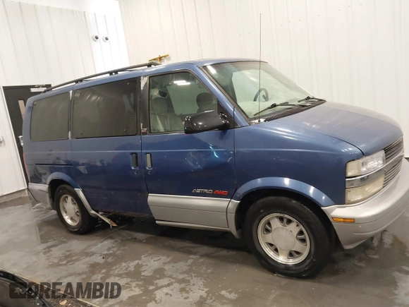 1997 Chevrolet Astro with VIN 1GNEL19W7VB159983, listed as a IAAI auction lot 41361140 with 227,087 mi miles. Bid and sale history available at carsss.com. Image 14.