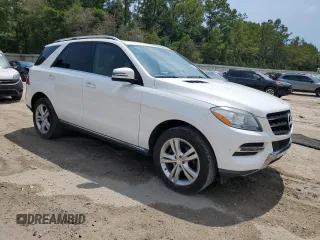 2015 Mercedes-Benz M 350 with VIN 4JGDA5JB2FA588896, listed as a Copart auction lot 62105315 with 91,992 mi miles and Salvage title. Bid and sale history available at DreamBid. Image 4.