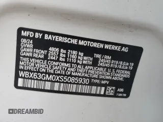 2025 BMW X2 xDrive28i with VIN WBX63GM0XS5085930, listed as a Copart auction lot 44300815 with 8,157 mi miles and Salvage Title. Bid and sale history available at carsss.com. Image 13.