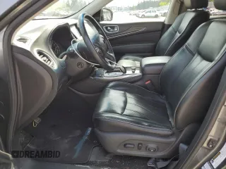 2015 Infiniti QX60 with VIN 5N1AL0MMXFC547546, listed as a Copart auction lot 54595005 with 114,560 mi miles and Salvage Title. Bid and sale history available at DreamBid. Image 7.
