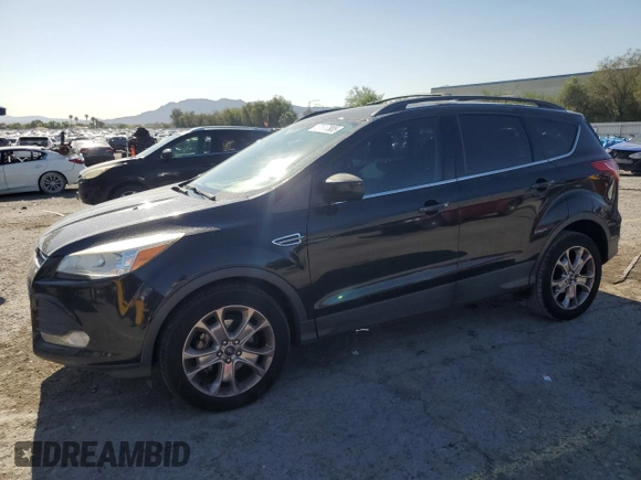 2013 Ford Escape SE with VIN 1FMCU0GX8DUA38056, listed as a Copart auction lot 57617885 with 128,467 mi miles and Salvage title. Bid and sale history available at DreamBid. Image 1.