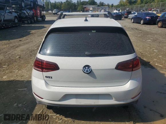 2018 Volkswagen GTI S with VIN 3VW447AU5JM253827, listed as a Copart auction lot 69046784 with 66,027 mi miles and Salvage Title. Bid and sale history available at DreamBid. Image 6.