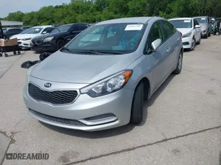 2015 Kia Forte LX with VIN KNAFK4A63F5419676, listed as a IAAI auction lot 42025595 with 137,748 mi miles. Bid and sale history available at carsss.com. Image 2.