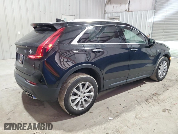 2021 Cadillac XT4 AWD Luxury with VIN 1GYFZBR42MF055788, listed as a Copart auction lot 46704275 with 23,516 mi miles and Clean Title. Bid and sale history available at carsss.com. Image 3.