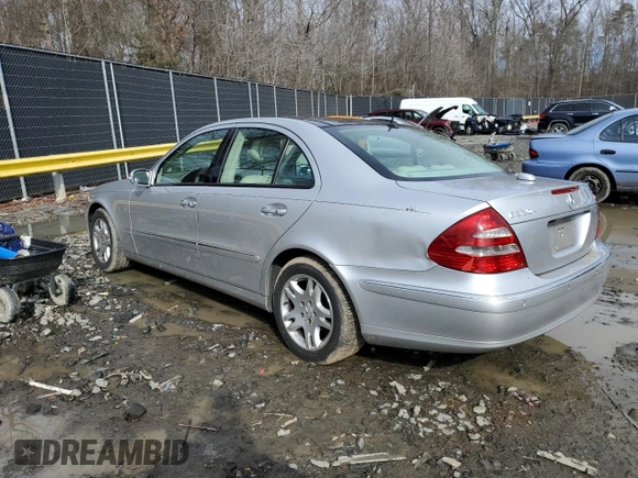 2005 Mercedes-Benz E-Class 3.2L CDI with VIN WDBUF26J55A649692, listed as a Copart auction lot 44065005 with 0 mi miles and Salvage Title. Bid and sale history available at carsss.com. Image 2.