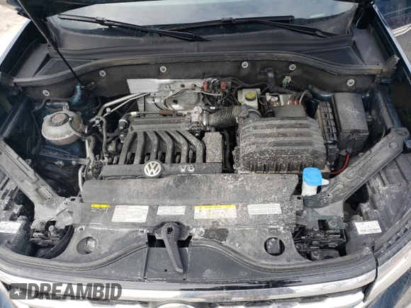 2021 Volkswagen Atlas SEL Premium R-Line with VIN 1V2FE2CA3MC206217, listed as a Copart auction lot 42675215 with 61,723 mi miles and Salvage title. Bid and sale history available at DreamBid. Image 14.