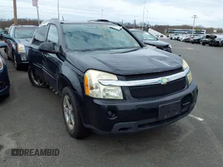 2007 Chevrolet Equinox LT with VIN 2CNDL73F376075550, listed as a IAAI auction lot 41791216 with 182,408 mi miles. Bid and sale history available at carsss.com. Image 1.