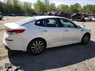 2019 Kia Optima LX z VIN 5XXGT4L30KG366223, wystawiony jako Copart lot #54241465 z przebiegiem 57 598 mil mil oraz Szkoda całkowita • Salvage title. Historia ofert i sprzedaży dostępna na DreamBid. Obrazek 3.