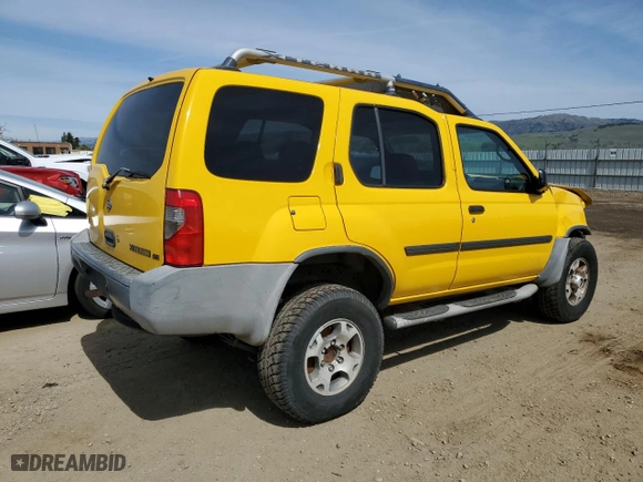 2000 Nissan Xterra XE with VIN 5N1ED28Y5YC536450, listed as a Copart auction lot 49989665 with 240,110 mi miles and Salvage Title. Bid and sale history available at carsss.com. Image 3.