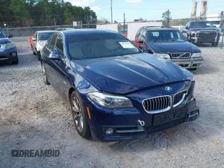 2016 BMW 5 Series 528i with VIN WBA5A5C54GG354531, listed as a IAAI auction lot 41787952 with 108,297 mi miles. Bid and sale history available at carsss.com. Image 1.