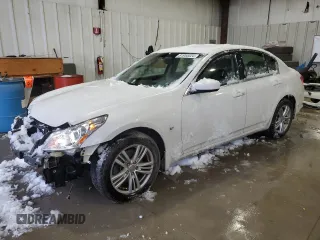 2015 Infiniti Q40 with VIN JN1CV6AR4FM524190, listed as a Copart auction lot 81953024 with 94,821 mi miles and Salvage Title. Bid and sale history available at carsss.com. Image 1.