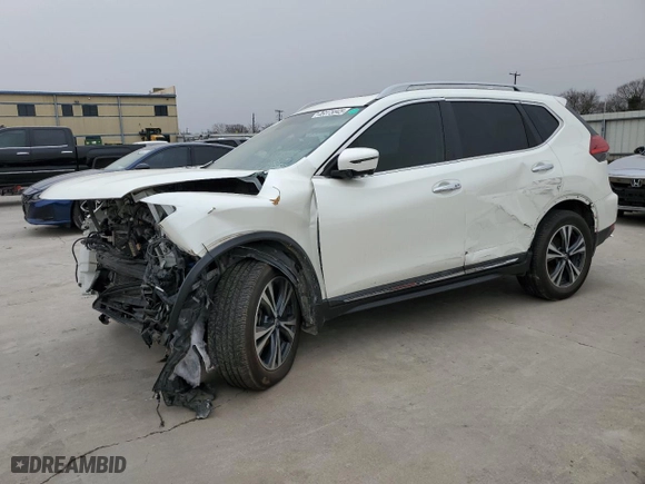 2017 Nissan Rogue SL with VIN 5N1AT2MT0HC886130, listed as a Copart auction lot 48375845 with 0 mi miles and Clean Title. Bid and sale history available at carsss.com. Image 1.
