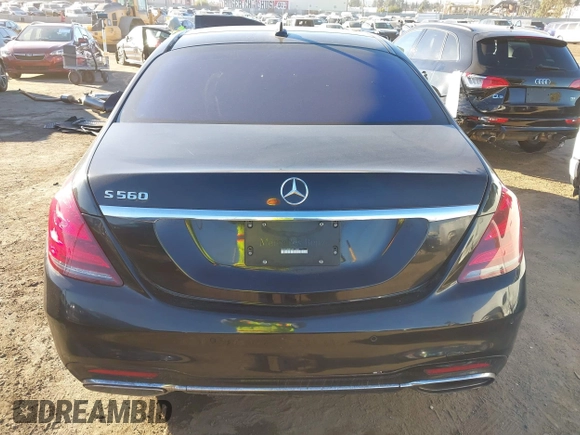 2018 Mercedes-Benz S 560 with VIN WDDUG8DB0JA412508, listed as a IAAI auction lot 41249896 with 79,969 mi miles and . Bid and sale history available at DreamBid. Image 16.