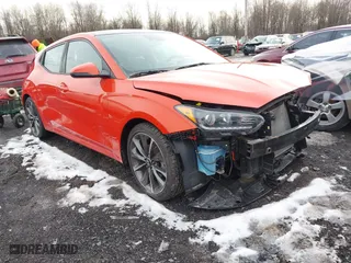 2019 Hyundai Veloster 2.0 with VIN KMHTG6AF6KU005046, listed as a IAAI auction lot 41073491 with 31,490 mi miles. Bid and sale history available at carsss.com. Image 1.
